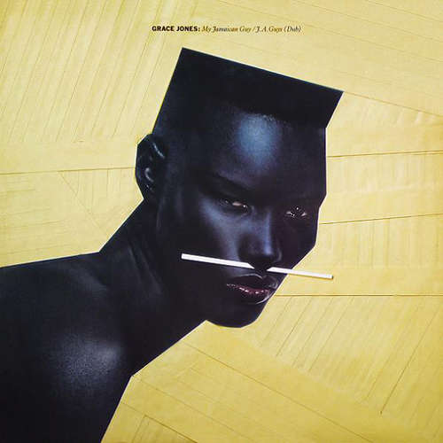 Cover Grace Jones - My Jamaican Guy / J.A. Guys (Dub) (12) Schallplatten Ankauf