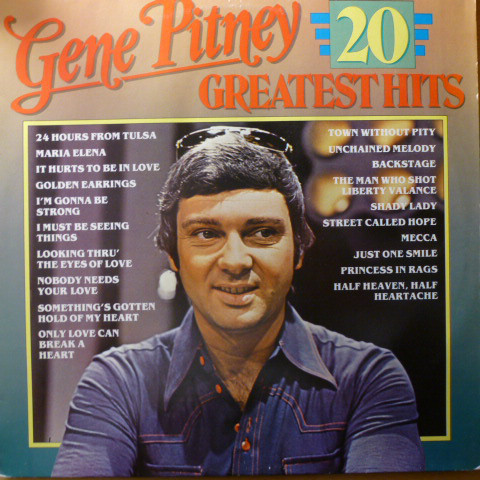 Cover Gene Pitney - 20 Greatest Hits (LP, Comp) Schallplatten Ankauf