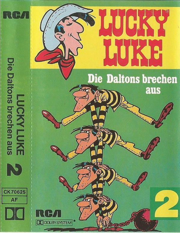 Cover Lucky Luke (6) - Lucky Luke 2 - Die Daltons Brechen Aus (Cass) Schallplatten Ankauf