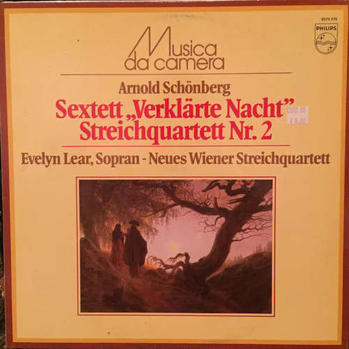 Cover Arnold Schönberg*, Evelyn Lear, Neues Wiener Streichquartett* - Sextett „Verklärte Nacht“ / Streichquartett Nr. 2 (LP, RE) Schallplatten Ankauf