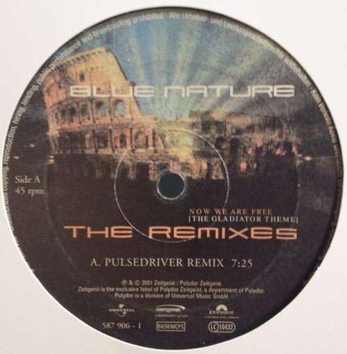 Cover Blue Nature - Now We Are Free (The Gladiator Theme) - The Remixes (12) Schallplatten Ankauf