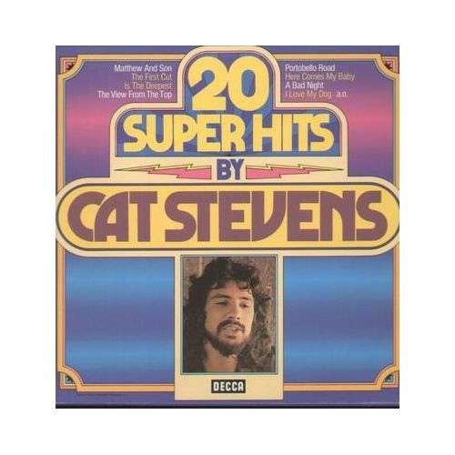 Cover Cat Stevens - 20 Super Hits By Cat Stevens (LP, Comp) Schallplatten Ankauf