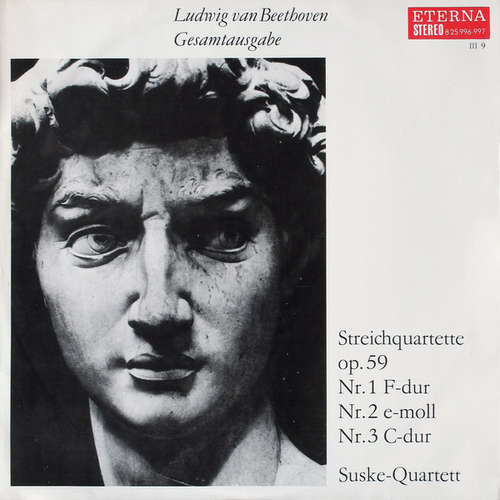 Cover Ludwig van Beethoven, Suske-Quartett - Streichquartette Op.59 (2xLP) Schallplatten Ankauf