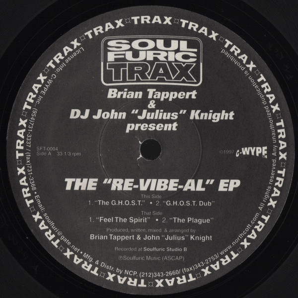 Cover Brian Tappert & DJ John Julius Knight* - The Re-Vibe-Al EP (12, EP) Schallplatten Ankauf