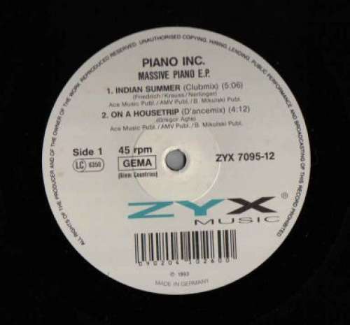 Bild Piano Inc. - Massive Piano E.P. (12, EP) Schallplatten Ankauf