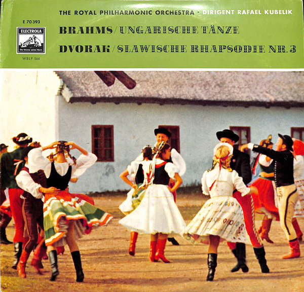 Cover Johannes Brahms, Antonín Dvořák - Ungarische Tänze / Slawische Rhapsodie As-Dur Nr. 3 (10) Schallplatten Ankauf