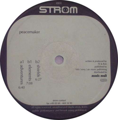 Cover Peacemaker (4) - Adventures (12) Schallplatten Ankauf