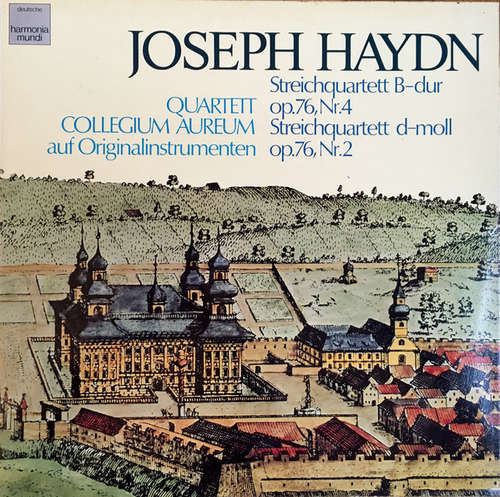 Cover Joseph Haydn, Quartett Collegium Aureum - Streichquartett B-dur, Op. 76, Nr. 4 · Streichquartett D-moll, Op. 76, Nr. 2 (LP, Album) Schallplatten Ankauf