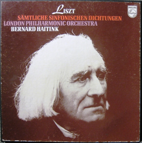 Cover Liszt* - London Philharmonic Orchestra*, Bernard Haitink - Sämtliche Sinfonischen Dichtungen  (5xLP + Box) Schallplatten Ankauf