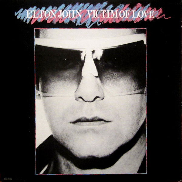 Cover Elton John - Victim Of Love (LP, Album, Glo) Schallplatten Ankauf