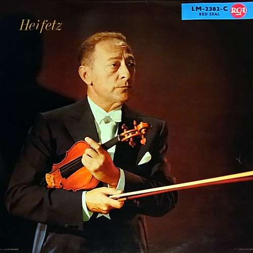 Cover Jascha Heifetz - Heifetz (LP, Mono) Schallplatten Ankauf