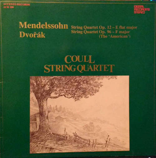 Cover Mendelssohn*, Dvořák*, Coull String Quartet* - String Quartet Op. 12 & Op. 96 The American (LP) Schallplatten Ankauf