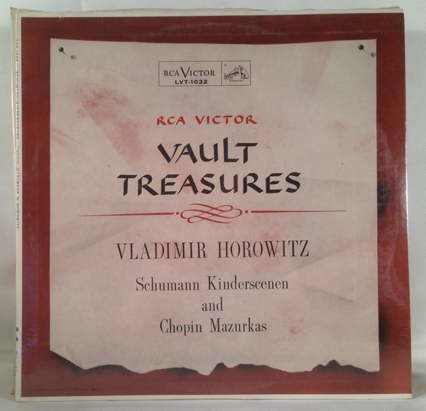 Cover Vladimir Horowitz, Schumann*, Chopin* - Schumann Kinderscenen and Chopin Mazurkas (LP) Schallplatten Ankauf