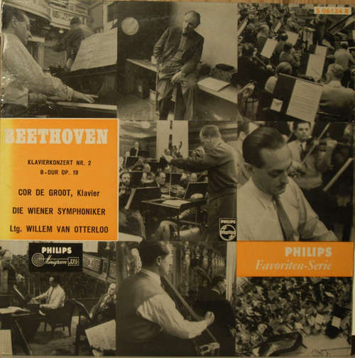 Cover Beethoven*, Cor de Groot, Die Wiener Symphoniker*, Willem Van Otterloo - Klavierkonzert Nr. 2 B-Dur Op. 19 (10) Schallplatten Ankauf