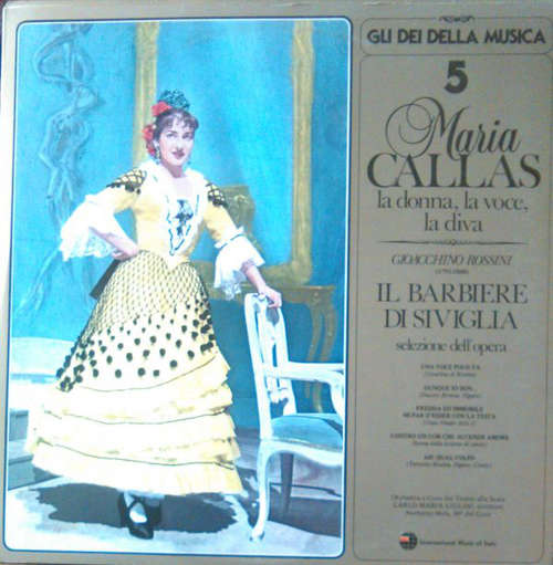 Cover Maria Callas, Gioacchino Rossini, Orchestra Del Teatro Alla Scala, Carlo Maria Giulini - Il Barbiere Di Siviglia - Selezione Dell'Opera (LP) Schallplatten Ankauf