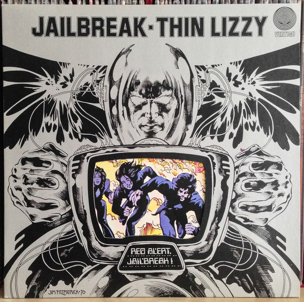 Cover Thin Lizzy - Jailbreak (LP, Album) Schallplatten Ankauf