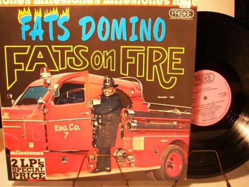 Cover Fats Domino - Fats On fire / Getaway With Fats Domino (2xLP, Comp) Schallplatten Ankauf