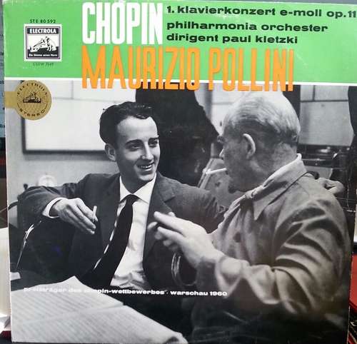 Cover Maurizio Pollini, Philharmonia Orchester*, Paul Kletzki - Chopin Konzert Für Klavier Und Orchester Nr. 1 E-moll Op. 11 (LP) Schallplatten Ankauf