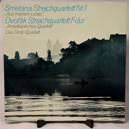 Cover Smetana* / Dvořák* - Das Drolc-Quartett* - Streichquartett Nr.1 „Aus Meinem Leben / Streichquartett F-dur „Amerikanisches Quartett (LP) Schallplatten Ankauf