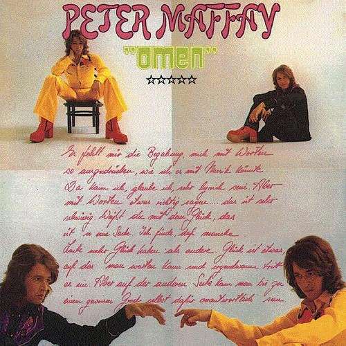 Cover Peter Maffay - Omen (2xLP, Album, RE, Gat) Schallplatten Ankauf