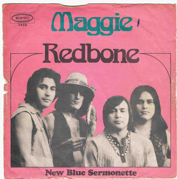 Bild Redbone - Maggie / New Blue Sermonette (7, Single) Schallplatten Ankauf
