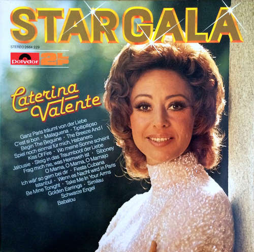 Cover Caterina Valente - Stargala (2xLP, Comp, Gat) Schallplatten Ankauf