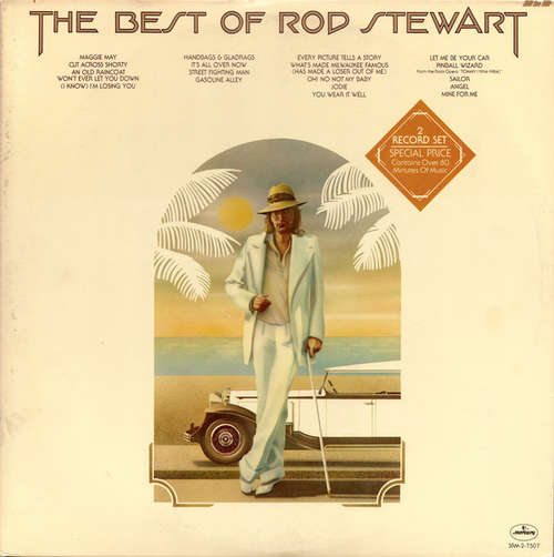 Cover Rod Stewart - The Best Of Rod Stewart (2xLP, Comp, Gat) Schallplatten Ankauf