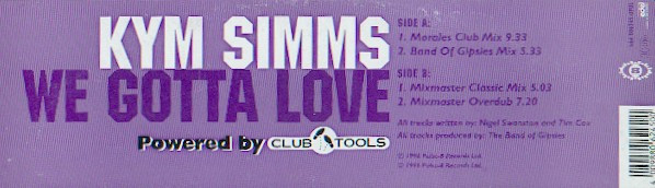 Cover Kym Simms* - We Gotta Love (12) Schallplatten Ankauf