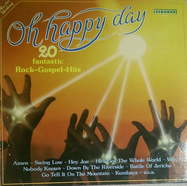 Cover Lee Brown Singers - Oh Happy Day - 20 Fantastic Rock-Gospel-Hits (LP) Schallplatten Ankauf