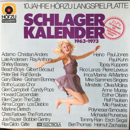 Cover Various - Schlager Kalender 1963-1973 (2xLP, Comp) Schallplatten Ankauf