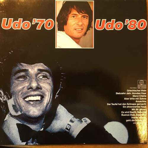 Cover Udo Jürgens - Udo '70 - Udo '80 (LP, Comp, Club) Schallplatten Ankauf