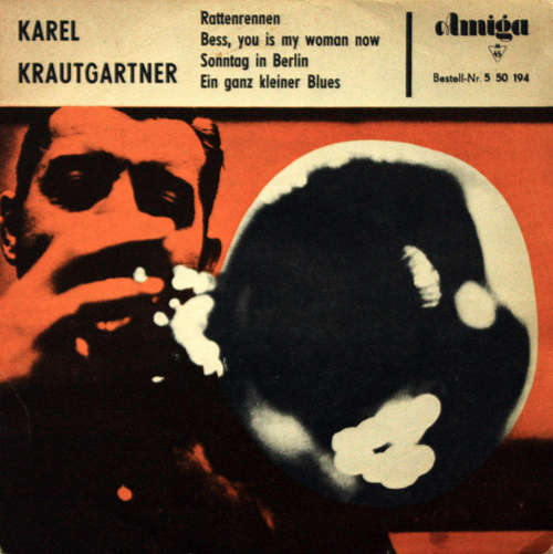 Cover Karel Krautgartner - Rattenrennen / Bess, You Is My Woman Now / Sonntag In Berlin / Ein Ganz Kleiner Blues (7, EP, Mono) Schallplatten Ankauf