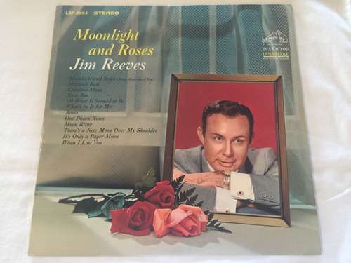 Cover Jim Reeves - Moonlight And Roses (LP, Album, Dyn) Schallplatten Ankauf