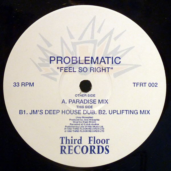 Cover Problematic (2) - Feel So Right (12) Schallplatten Ankauf
