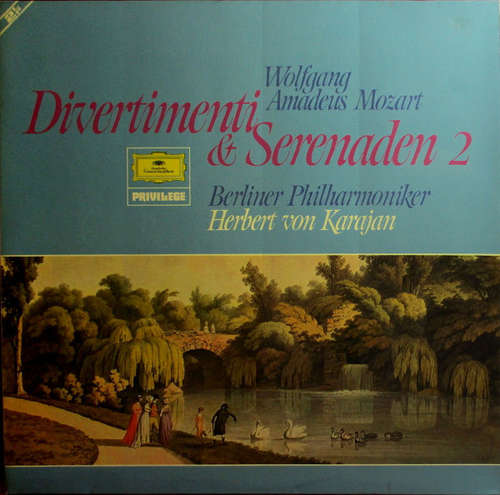 Bild Wolfgang Amadeus Mozart / Herbert von Karajan / Berliner Philharmoniker - Divertimenti & Serenaden 2 (2xLP, Album, Gat) Schallplatten Ankauf