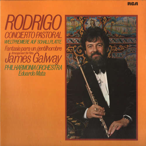 Bild James Galway, Joaquín Rodrigo - Concierto Pastoral Für Flöte Und Orchester / Fantasia Para Un Gentilhombre (LP, Album) Schallplatten Ankauf