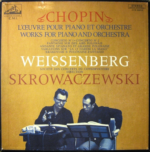 Cover Chopin* - Weissenberg* , Direction Skrowaczewski* - L'œuvre Pour Piano Et Orchestre = Works For Piano And Orchestra (3xLP + Box) Schallplatten Ankauf