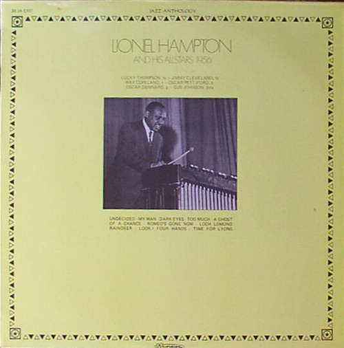 Cover Lionel Hampton And His Allstars* - Lionel Hampton And His Allstars 1956 (LP, RE) Schallplatten Ankauf