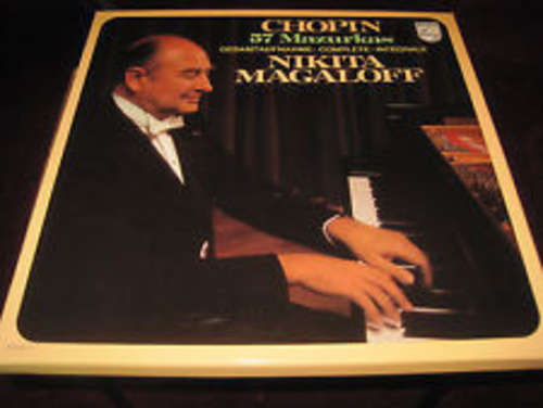 Cover Nikita Magaloff - Chopin - 57 Mazurkas Nikita Magaloff (3xLP, Album) Schallplatten Ankauf