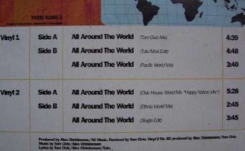 Cover Tutu (3) - All Around The World (2x12) Schallplatten Ankauf