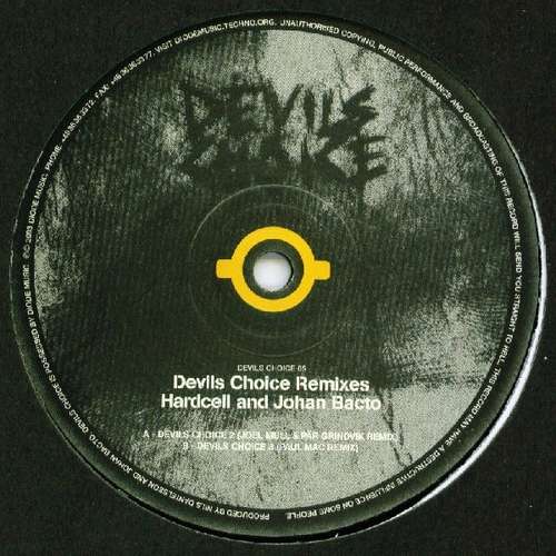 Cover Devil's Choice (Remixes) Schallplatten Ankauf