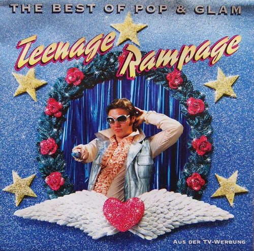 Cover Various - Teenage Rampage - The Best Of Pop & Glam (2xCD, Comp) Schallplatten Ankauf
