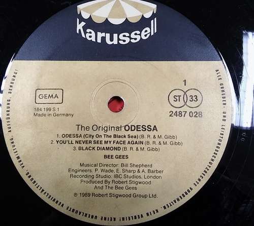 Cover Bee Gees - Odessa (2xLP, Album, RE, Gat) Schallplatten Ankauf