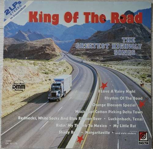 Cover Unknown Artist - King Of The Road - The Greatest Highway Songs (2xLP, Comp) Schallplatten Ankauf
