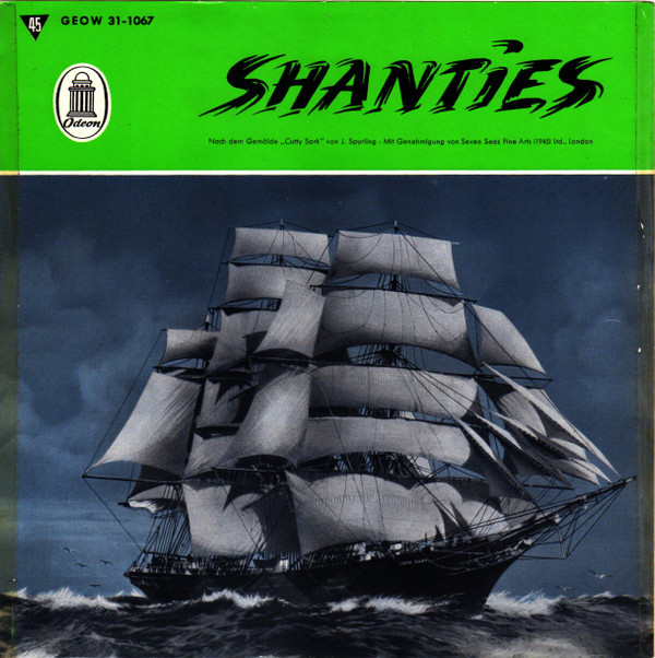 Cover Bernhard Jakschtat - Shanties (7, EP) Schallplatten Ankauf