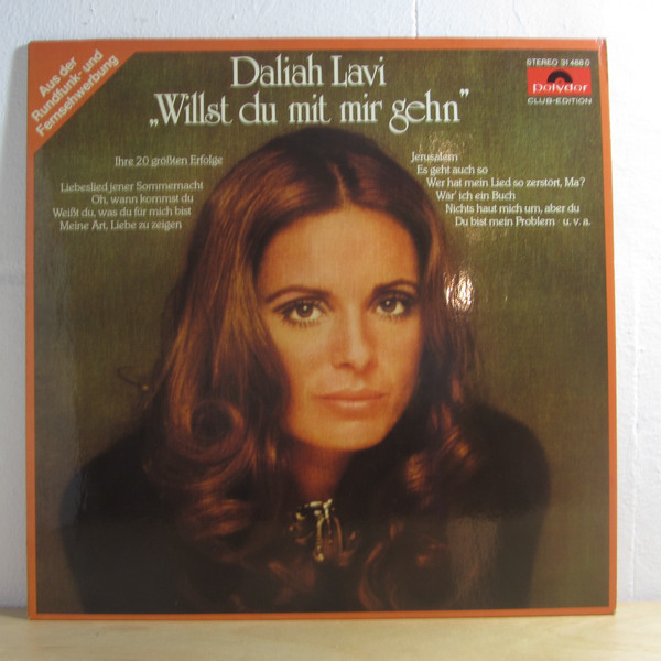 Cover Daliah Lavi - Willst du mit mir gehn - Ihre 20 größten Erfolge (LP, Comp, Club) Schallplatten Ankauf
