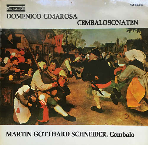 Cover Domenico Cimarosa - Martin Gotthard Schneider - Cembalosonaten (LP) Schallplatten Ankauf