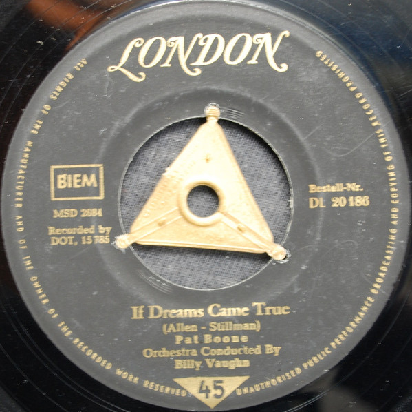 Bild Pat Boone - If Dreams Came True / That's How Much I Love You (7, Single) Schallplatten Ankauf