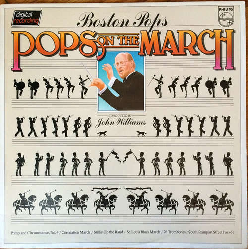 Cover Boston Pops* Conducted By John Williams (4) - Pops on the March (LP, MiniAlbum) Schallplatten Ankauf