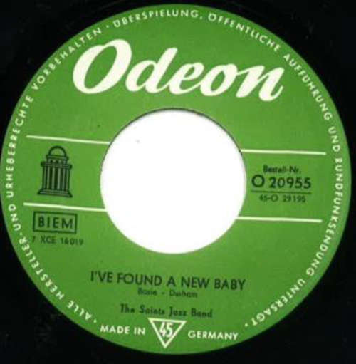 Cover The Saints Jazz Band (2) - I've Found A New Baby / Swingin' The Blues (7) Schallplatten Ankauf